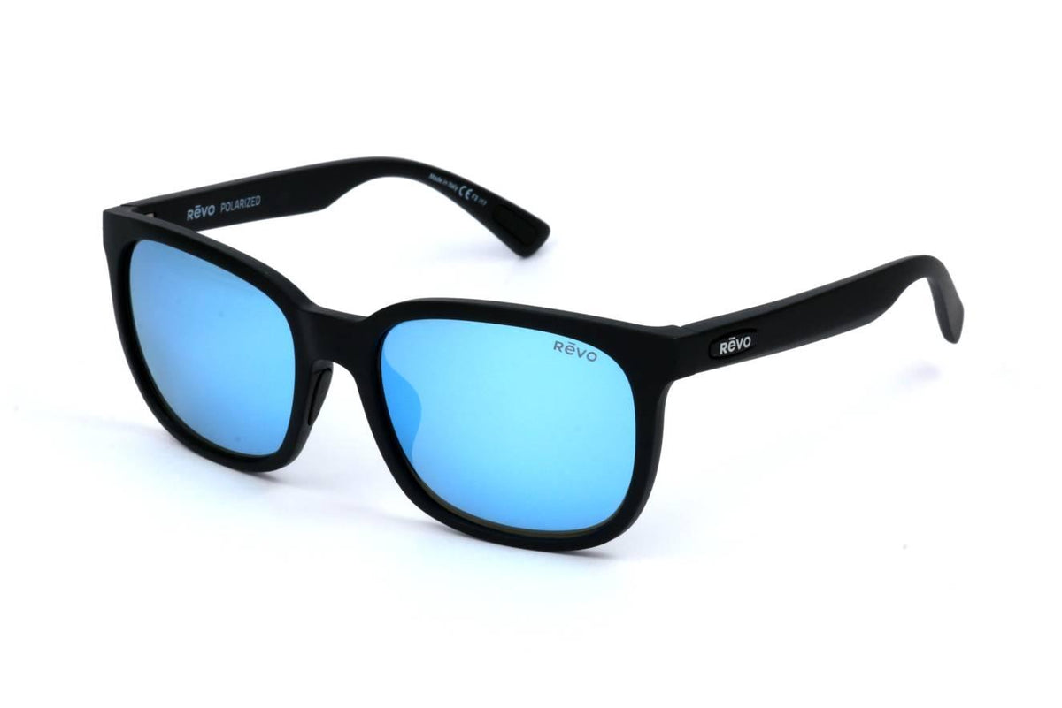 Black Frame Polarized Slater Revo Sunglasses Revo Black | Horizon Navigator Photochromic Polarized  main image 2