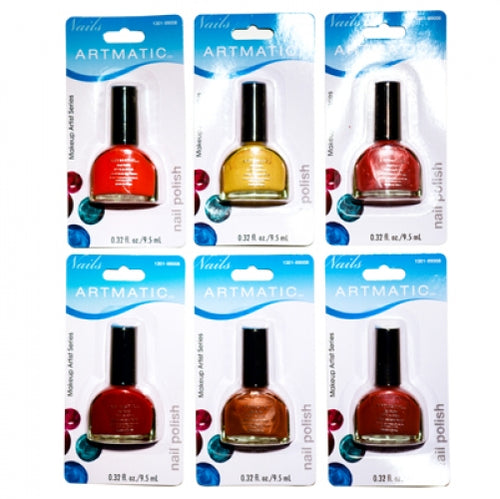 Artmatic Mirror Finish Nail Polish 72 Pcs Assorted Colors