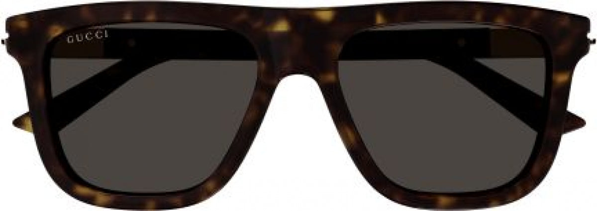 Gucci Glossy Black Sunglasses with Grey/Brown Lenses GG2000/S Gucci GG1661S Sunglasses | LensCrafters main image 4