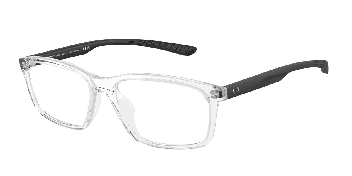 Armani exchange 2025 clear frames