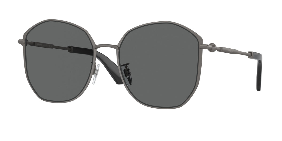 BURBERRY シオメトリックフレムサンクラス BE3153D 10051A Burberry™ BE3153D Irregular Sunglasses | EyeOns.com