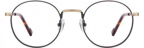 1 - Matte Black / Antique Gold
