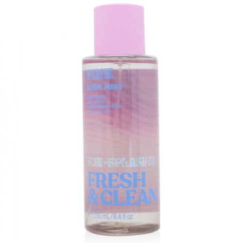 Pink Sun-Splashed Fresh & Clean Victoria's Secret Body Mist Spray