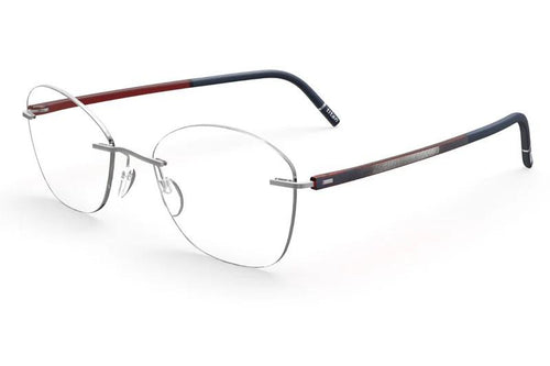 Silhouette The Wave Color Groove Demo Rimless 5567 Eyeglasses