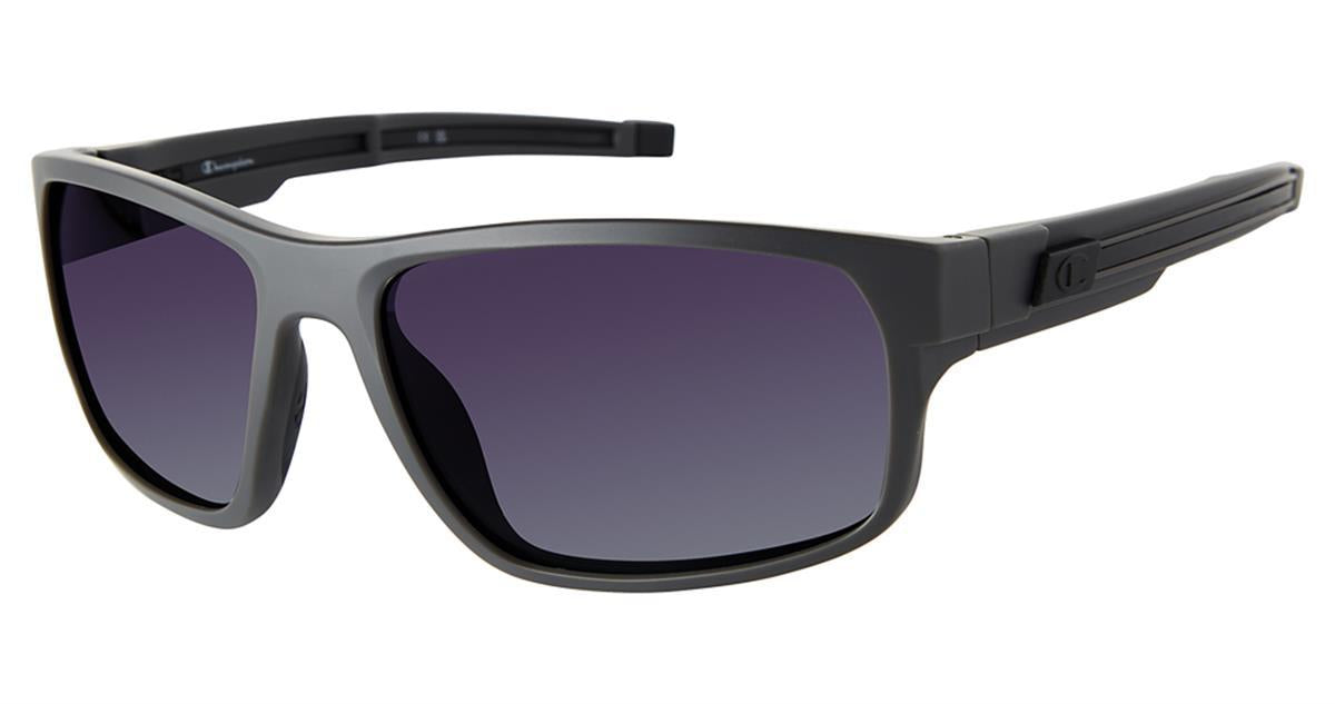 Champion Black Stainless Steel Sunglasses