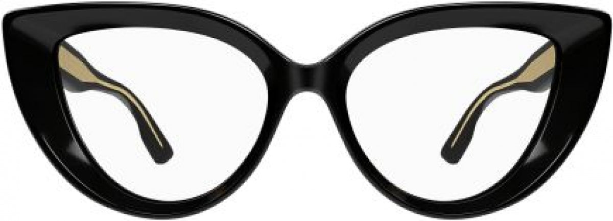 メガネ GUCCI Woman Optical frames Transparent GG1530O 001 Gucci GG1530O Eyeglasses | LensCrafters