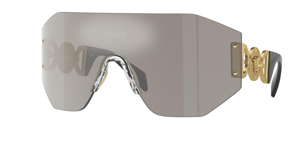 NEW!!! VERSACE Sunglasses MOD.2258 1002/6G Authentic Versace VE2252 100287 Gold Sunglasses for Man - LookerOnline main image 2
