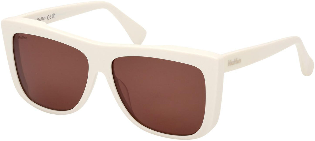 MaxMara MM0066 Lee1 Tortoise Square Sunglasses Gold Mirror Lens w/ Case Postalcontacts.com -- Max Mara MM0066 main image 3