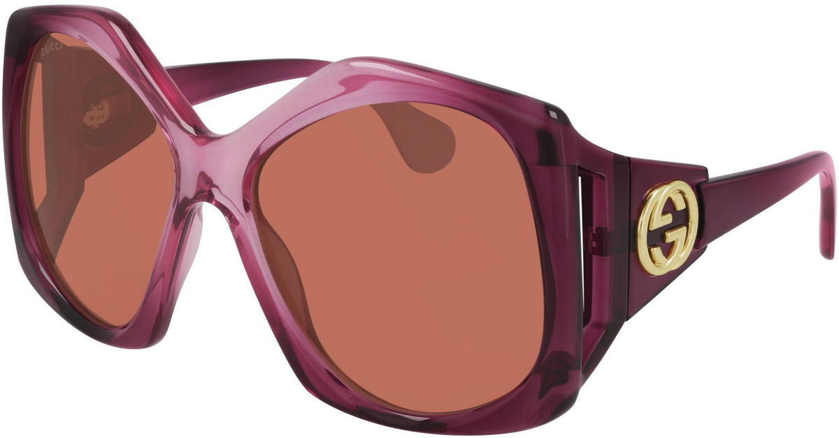 美品 GUCCI サングラス Gucci Logo GG0875S Sunglasses