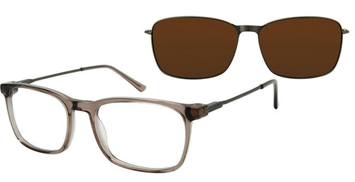Revolution REV-DANIEL-w/Clip Eyeglasses