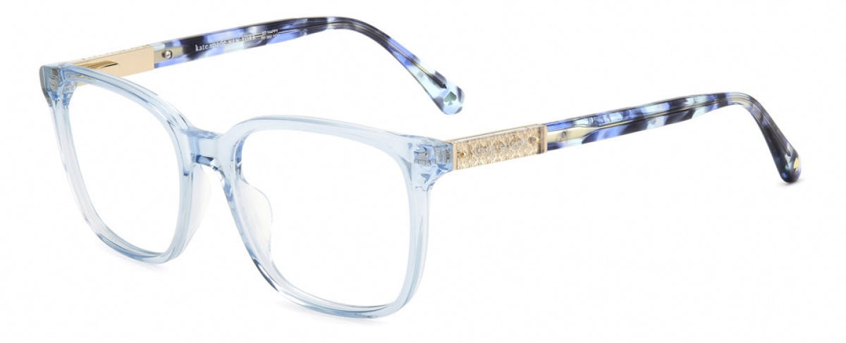 額装品/Canvas Of Blue（ケイト フィリップ） Kate Spade Darcie Blue Eyeglasses | Includes FREE Rx Lenses