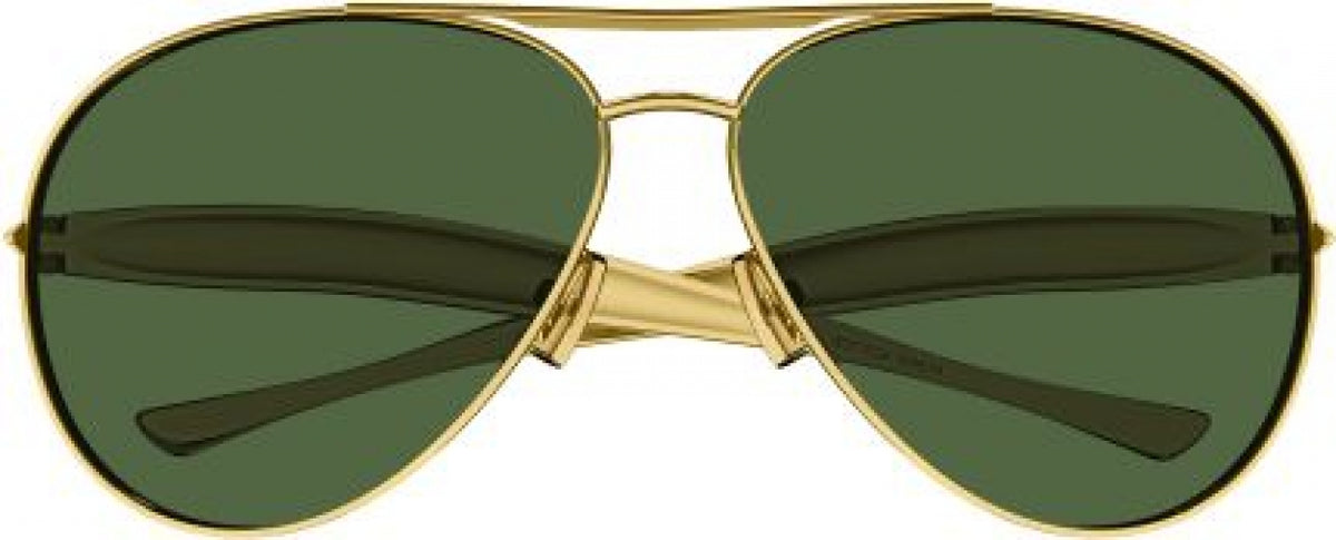 NWT BOTTEGA VENETA BV1305S 008 Sunglasses Bottega Veneta® BV1305S Aviator Sunglasses - EuroOptica main image 2
