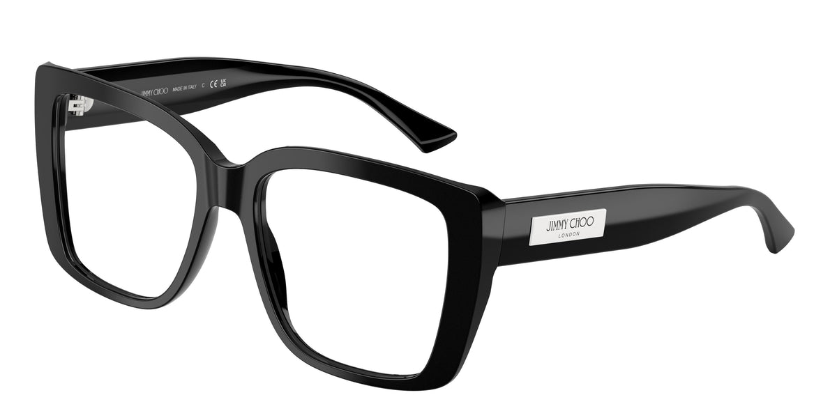 JIMMY CHOO 眼鏡ラインストーン Jimmy Choo JC3017U 5000 Glasses - US