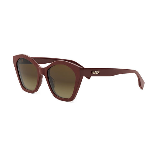 66F - Shiny Red - Gradient Brown