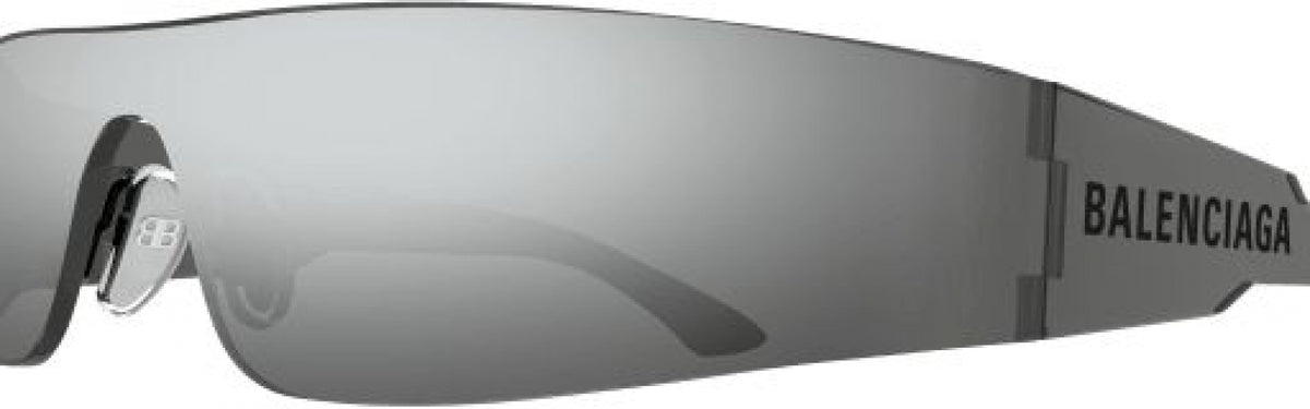 Balenciaga Unisex Sunglasses 71mm- BB0044S 002 Balenciaga BB0041S XXL (90 - 190) with Silver lenses and  main image 3