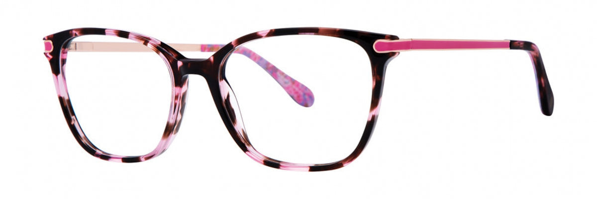 Lilly Pulitzer Morgana Kids Designer Eye Glass Frames Only Pink Amazon.com: Eyeglasses Lilly Pulitzer Lemlie Pink Crystal  main image 3