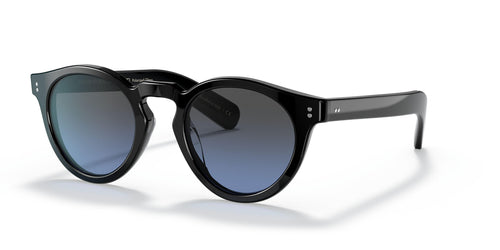 1005P4 - Black - Dark Azure Gradient Polarized