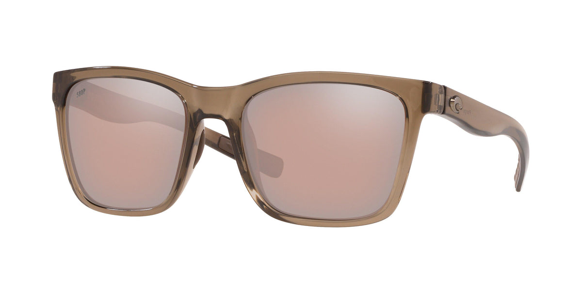 COSTA DEL MAR Del Mar POLARIZED Shiny Taupe Crystal/Copper Silver Mirror 580G Costa Del Mar Panga Sunglasses in Taupe/Polarized Copper  main image 2
