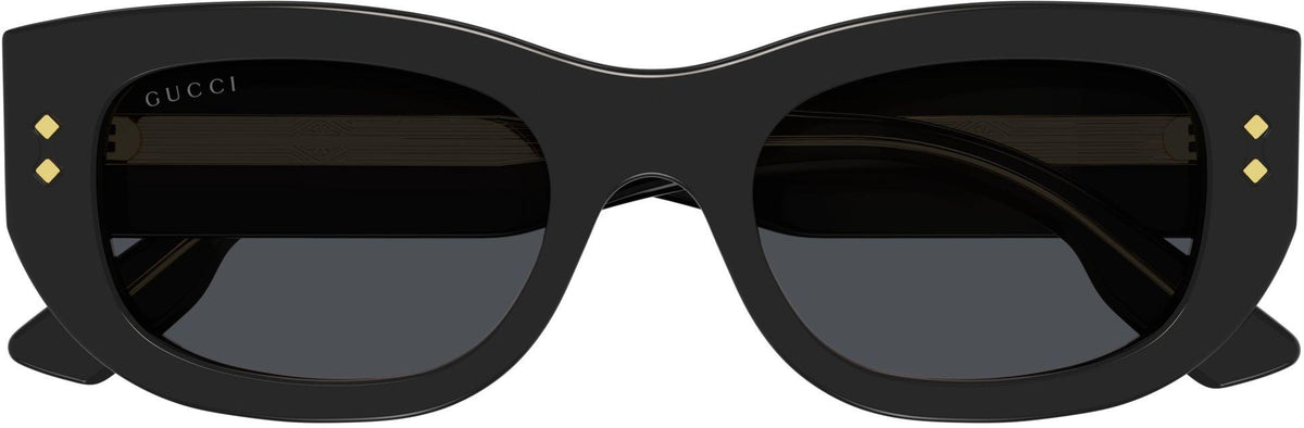 NEW GUCCI UNISEX BLACK SUNGLASSES GG1215S 002 Gucci GG1215S 002 Sunglasses Women main image 3