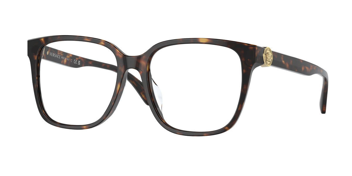 VERSACE スクエアフレムメカネ 0VE3332D 5392 Versace 0VE3332D 5392 Opal pink Square Women's Eyeglasses | eBay