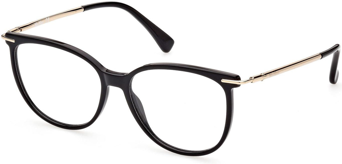 MAXMARA キャットアイフレムメカネ MM5055 001 MAXMARA 5050 Eyeglasses