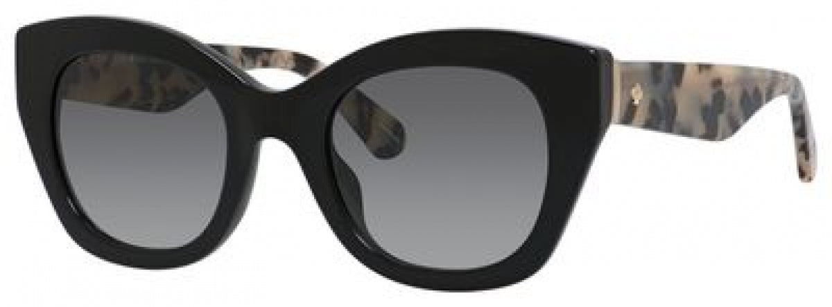 Kate Spade Jalena sunglasses New in case Jalena/S 023X - Leopard Blue Black/Grey Kate Spade KS JALENA/S Plastic Womens Butterfly Sunglasses  main image 2