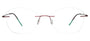 Square Rimless 201965 Eyeglasses