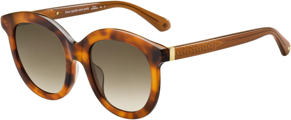 Kate Spade Lillian Sunglasses with Case Kate Spade LILLIAN-09Q-HA Cat Eye Polarized Sunglasses  main image 3