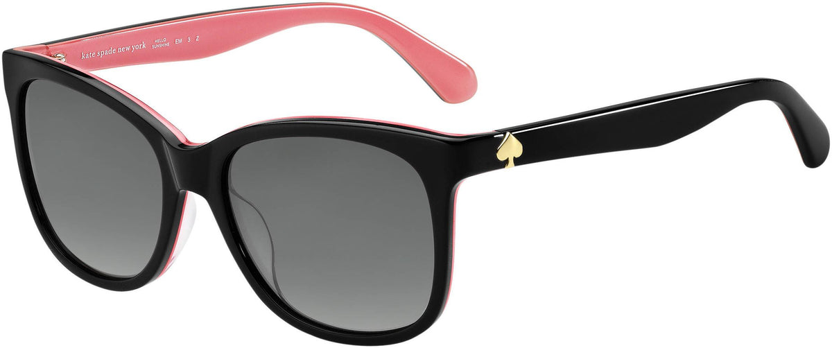 Kate Spade Danalyn/s rounded cateye sunglasses Kate Spade Danalyn/S Polarized Womens Square Sunglasses Dark  main image 3