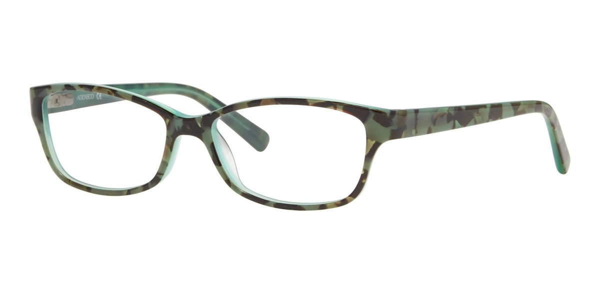 Adensco EYEGLASSES AD232-EO3-53 New with case Adensco AD119 EDM 54-16-145 Black Fade Full Ein Plastic  main image 3