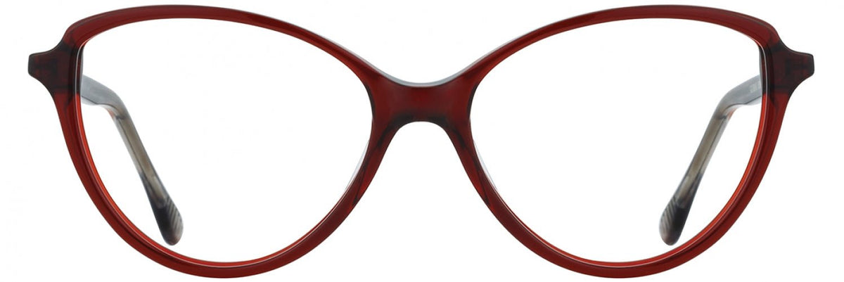 Alan J Aj-504 C1 Red Tortoise Authentic Eyeglasses 54-16 Alan J AJ504 Eyeglasses main image 2