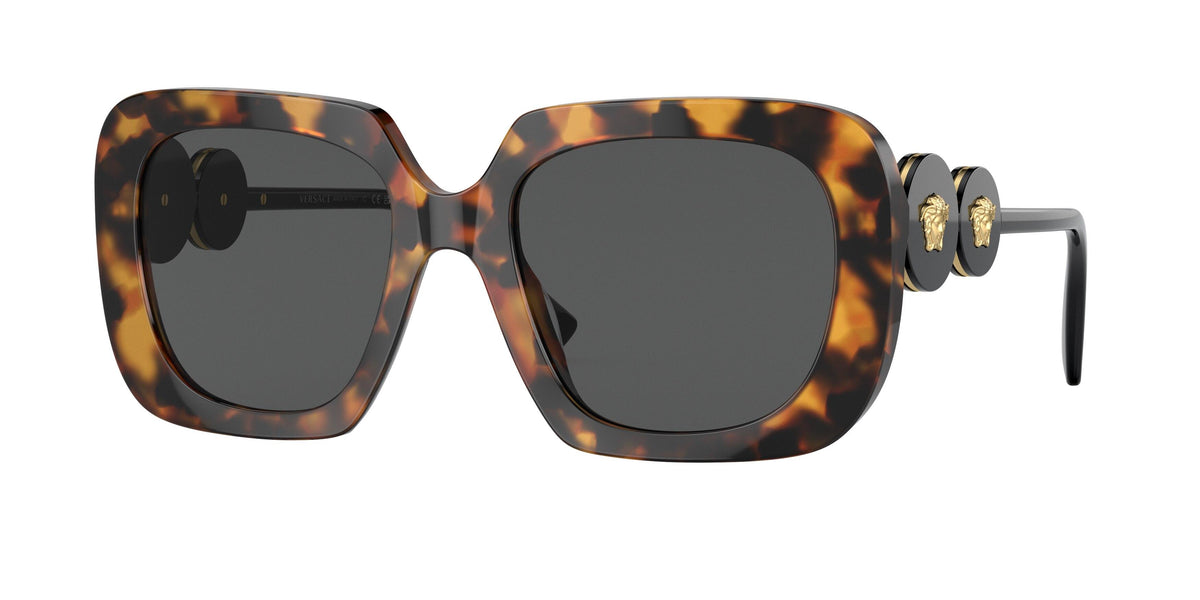 NEW VERSACE VE4434 538273 SQUARE SUNGLASSES MOD 4434 5382/73 DARK RED EYEWEAR Sunglasses Woman Versace VE 4434 538273 - price: €164.70  main image 2