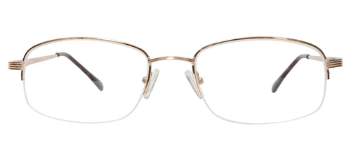 Rectangle Half Rim 201959 Eyeglasses