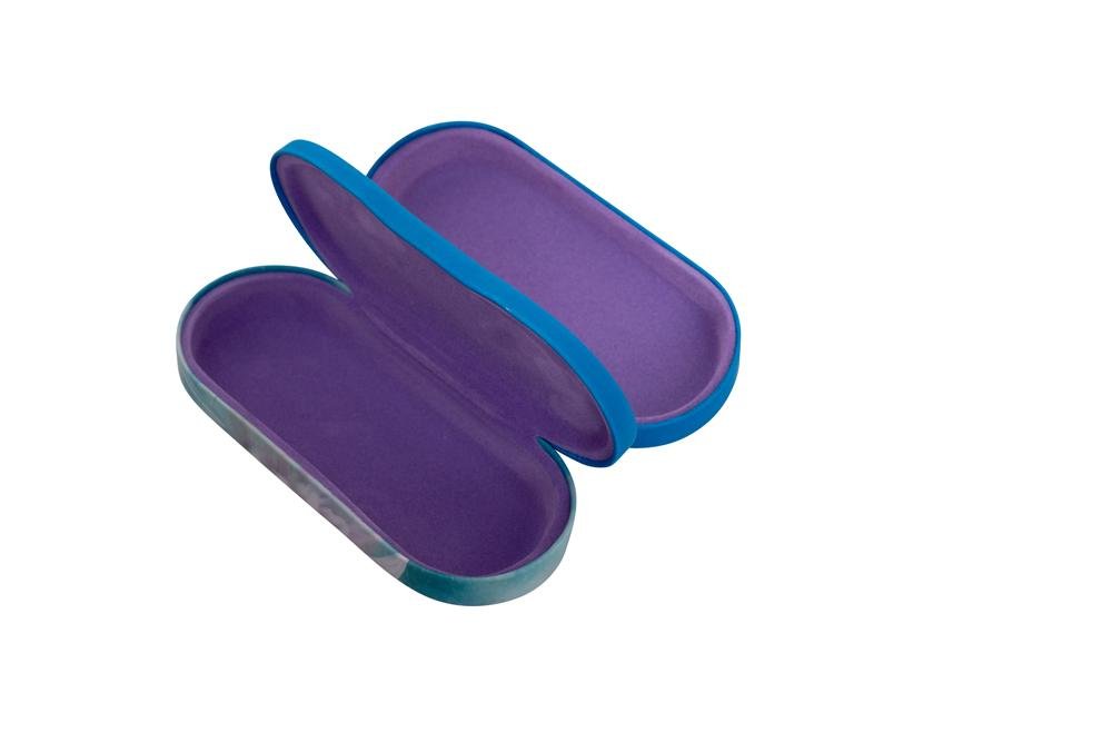 Beautiful Double Eyeglasses & Sunglasses Case with Mirror - designeroptics.com