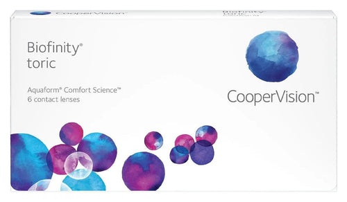 Biofinity Toric Monthly Contact Lenses (for Astigmatism) 6PK - designeroptics.com