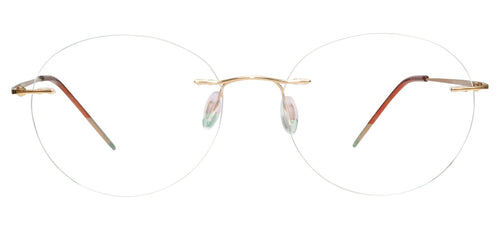 Blue Light Blocking Glasses Oval Rimless 201963 Eyeglasses Includes Blue Light Blocking Lenses - designeroptics.com
