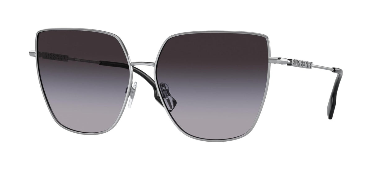 BURBERRY ブラック サングラス ケース付き burberry-alexis-3143-