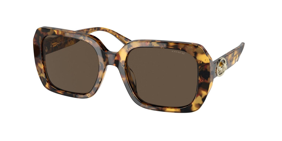 COACH HC8329U 56603H C6188 Amber Tortoise Coach Print 53 mm Women\'s Sunglasses get_image_zoom.php?fid=154537 main image 3