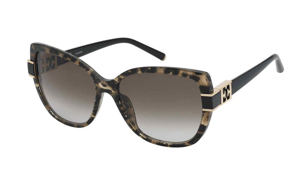 Escada Women’s Sunglasses Black Frame w/ Case New Sealed 100% UV Protection Amazon.com: Escada Sunglasses SESD 32 0700 Black : Clothing  main image 2