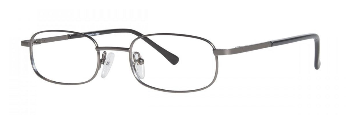 Fundamentals F022 Black Authentic Eyeglasses 50-18-143 Oakley OX3222 Steel Plate Black Eyeglasses | Includes FREE  main image 2