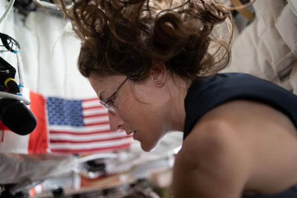 NASA crew wearing Silhouette eyeglasses