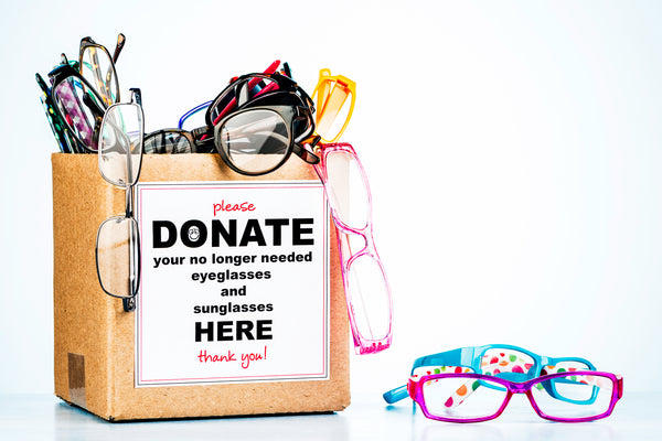 Where to Donate Used Eyeglasses