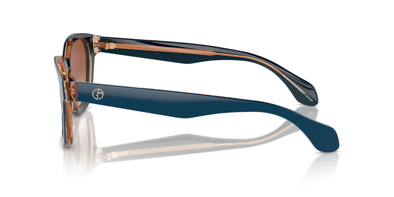 608513 - Blue - Gradient Brown