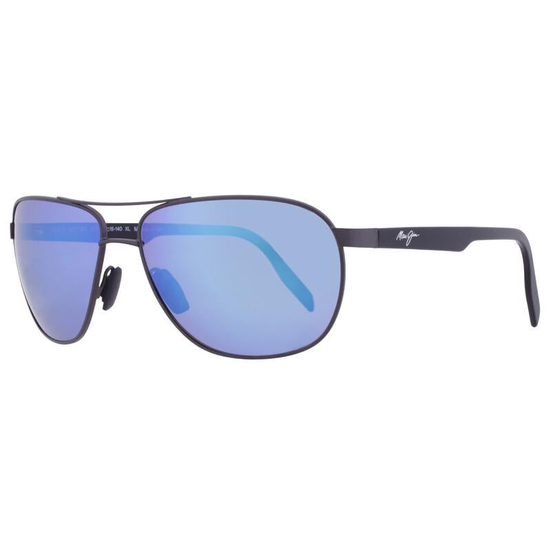 17 - Matte Dark Ruthenium With Black - Blue Hawaii