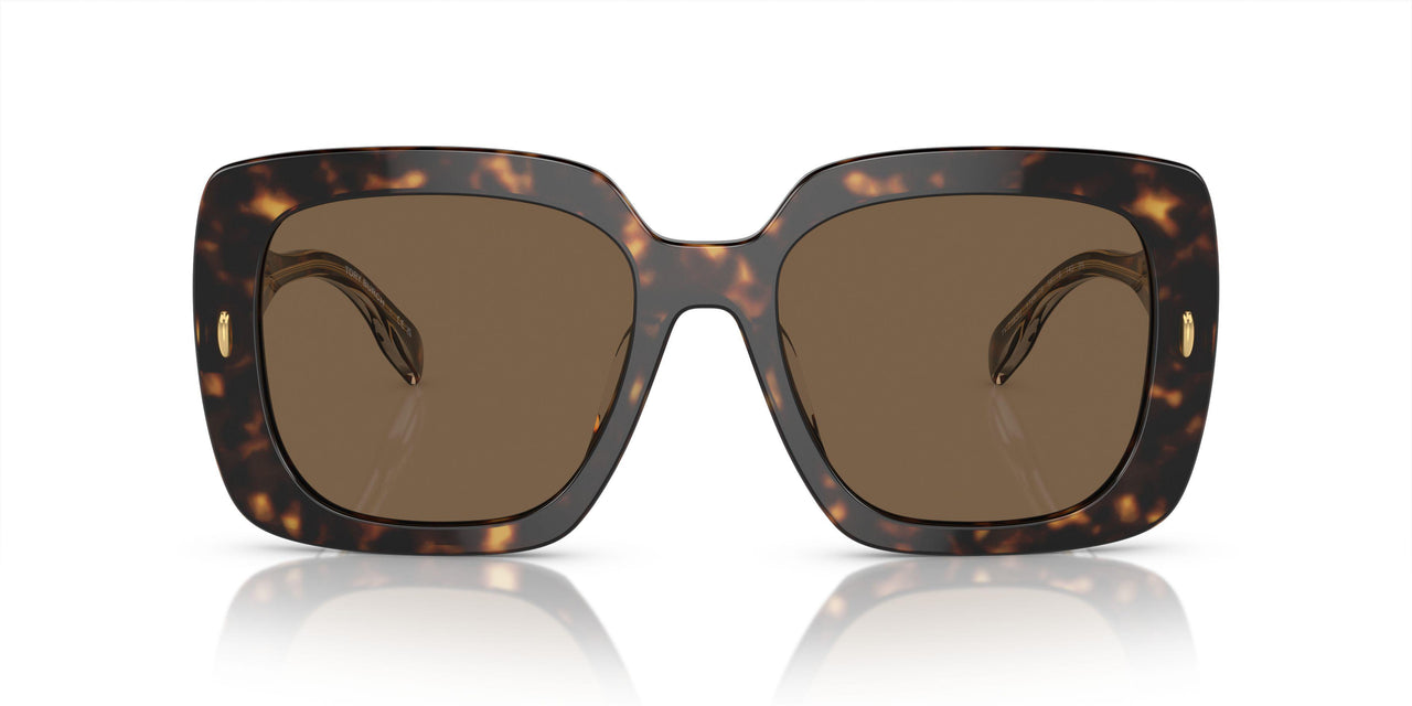 19405A - Black/white Tortoise - Light Brown Mirror Gold