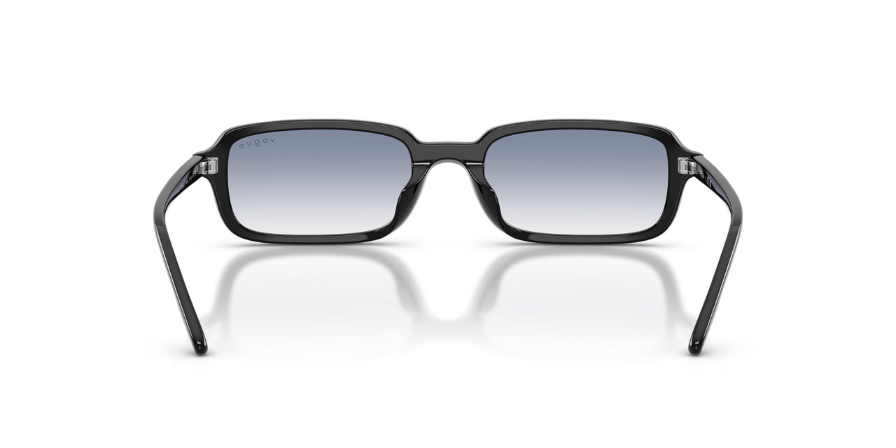 W44/19 - Black - Clear Gradient Light Blue