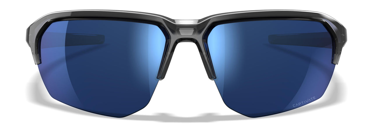 CHJKL09 Captivate Polarized Blue Mirror / Gloss Crystal Grey