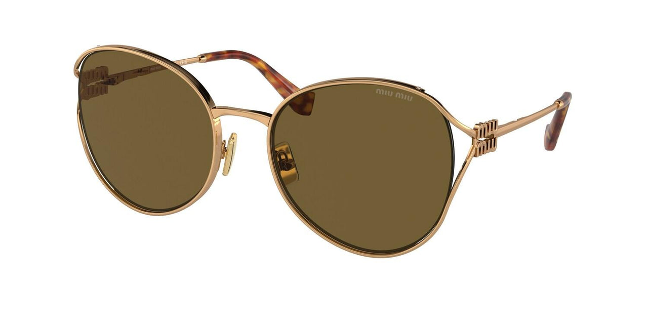 7OE01T - Gold - Dark Brown
