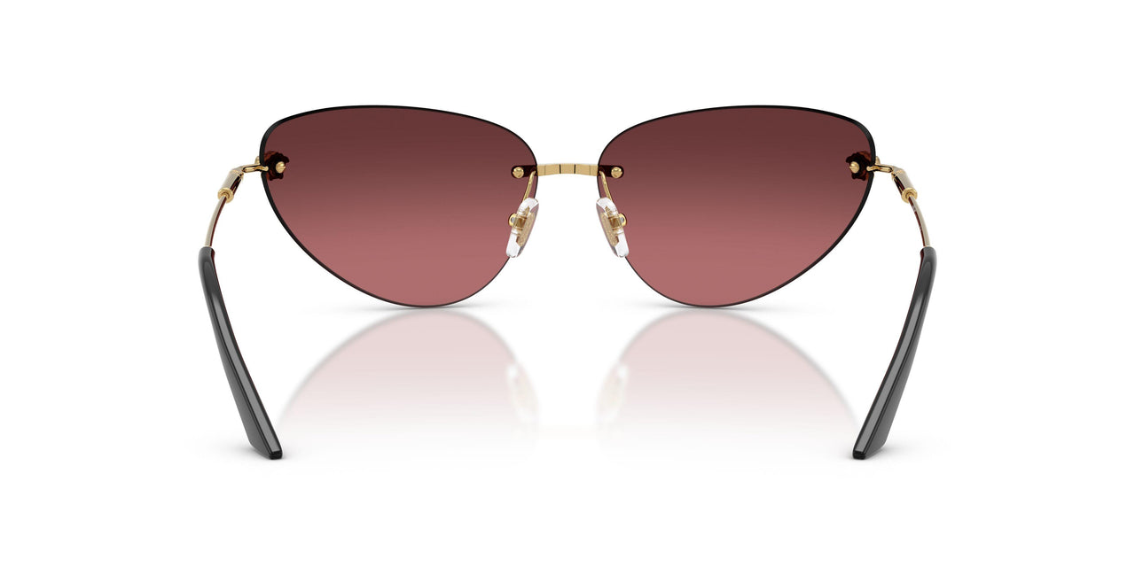 10027E - Gold - Pink Mirror Silver Gradient