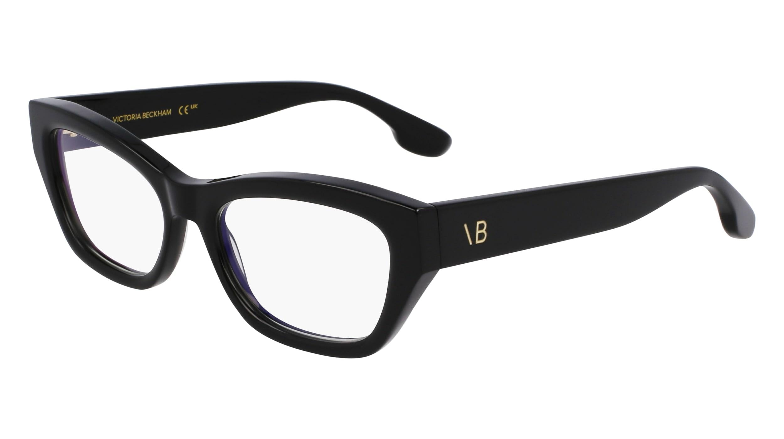 Victoria Beckham Black Metal Glasses Women\'s (Frames) Buy Victoria Beckham Black Metal Frame Sunglasses from  main image 2